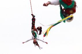 Dance Of The Voladores Of Cuetzalan - Mexico