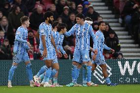 Middlesbrough v Coventry City - Sky Bet Championship