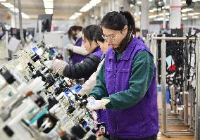 A Car Wiring Harness Production Line in Handan