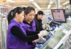 A Car Wiring Harness Production Line in Handan