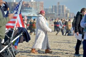 121st Annual Coney Island Polar Bear Club New Year’s Day