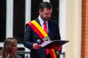 Carlos Fernando Galan Takes Office As Mayor Of Bogota