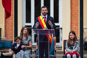 Carlos Fernando Galan Takes Office As Mayor Of Bogota