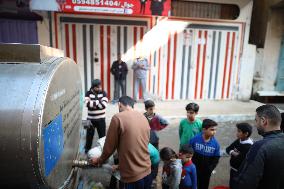 MIDEAST-GAZA-REFUGEE CAMP