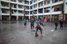 MIDEAST-GAZA-REFUGEE CAMP