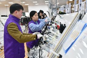 A Car Wiring Harness Production Line in Handan