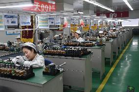 A Railway Signal Electrical Equipment Adjustment Workshop in Shenyang