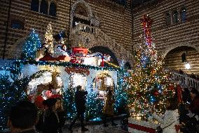 Christmas Atmosphere In Verona