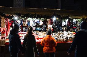 Christmas Atmosphere In Verona