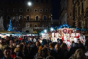 Christmas Atmosphere In Verona