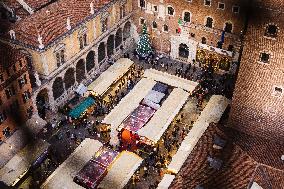 Christmas Atmosphere In Verona