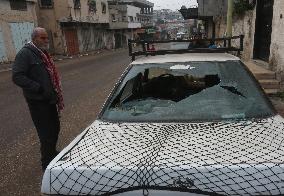 MIDEAST-AZZUN-CLASHES