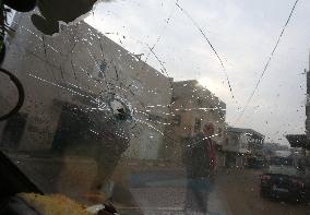 MIDEAST-AZZUN-CLASHES