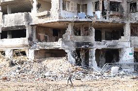 MIDEAST-GAZA CITY-ISRAEL-HAMAS CONFLICT-AFTERMATH