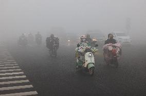 Heavy Fog Hit Zaozhuang