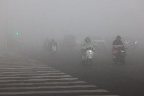 Heavy Fog Hit Zaozhuang