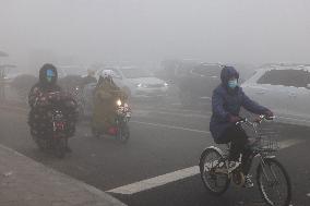 Heavy Fog Hit Zaozhuang