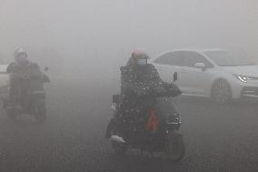 Heavy Fog Hit Zaozhuang