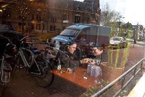 Dutch Enjoy Legal Pot Trial - Amsterdam