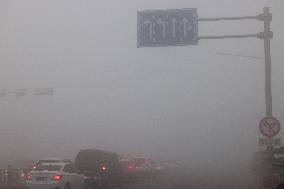 Heavy Fog Hit Zaozhuang