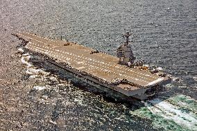 US Navy Ending Aircraft Carrier's Middle East Deployment