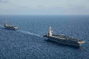 US Navy Ending Aircraft Carrier's Middle East Deployment