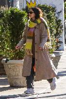 Camila Mendes Walks Her Dog - NYC