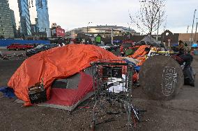 Edmonton's Second Homeless Camp Dismantled