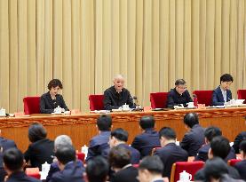 CHINA-BEIJING-CAI QI-PUBLICITY OFFICIALS-MEETING (CN)