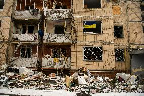 Consequences Of The Russian Massive Missile Attack On Kyiv On January 2, 2024