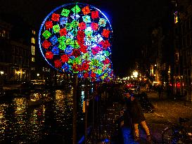 The Amsterdam Light Festival Organized In Amsterdam.