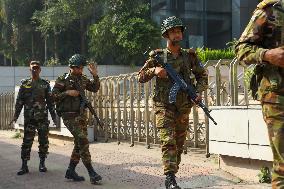 Armed Forces Deployed Across Bangladesh Ahead Of Polls