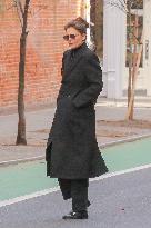 Katie Holmes Out - NYC