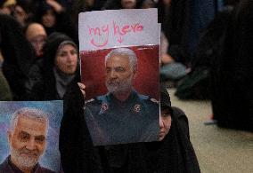 Iranians Marked The Killing Anniversary Of Former Quds Force Commander, General Soleimani