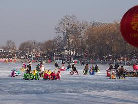 Shichahai Ice Rink in Beijing