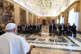 Pope Francis Holds Audiences - Vatican