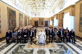 Pope Francis Holds Audiences - Vatican