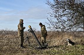 Ukrainian military hones skills