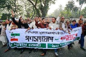 Protest Demanding A Free And Fair Election - Bangladesh