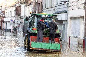 Flooding in Pas de Calais