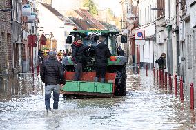 Flooding in Pas de Calais