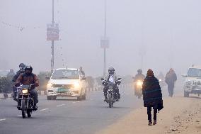 Dense Fog In Jaipur