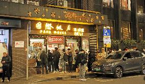 A Food Street in Shanghai