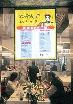 A Food Street in Shanghai