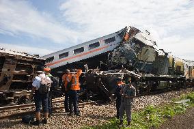 INDONESIA-WEST JAVA-TRAIN ACCIDENT