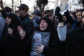 Files - Qasem Soleimani Mourning Across Iran