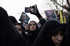 Files - Qasem Soleimani Mourning Across Iran