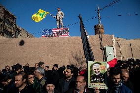 Files - Qasem Soleimani Mourning Across Iran