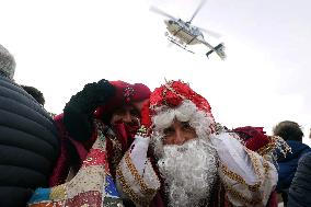 The Three Wise Men Arrive To Malaga - Spain