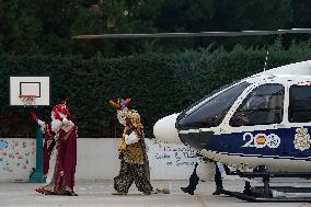 The Three Wise Men Arrive To Malaga - Spain